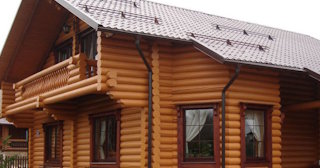 Строительство дома из оцилиндрованного бревна в Кстово - от 132444 рублей